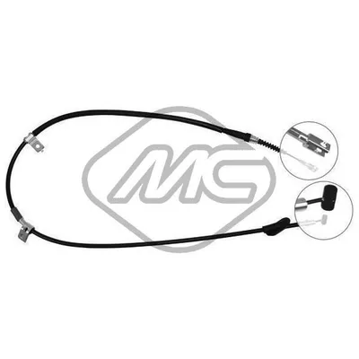 Трос ручника SUZ BALENO 4/5 DOORS (DISC BRAKE) SX-LH Metalcaucho 83331