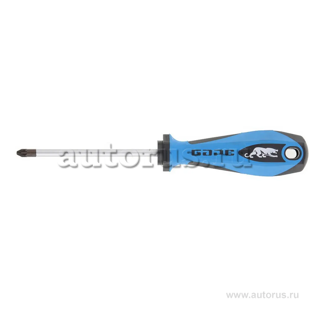 Отвертка PZ2x100, CrV, двухкомпонентная рукоятка БАРС 19033