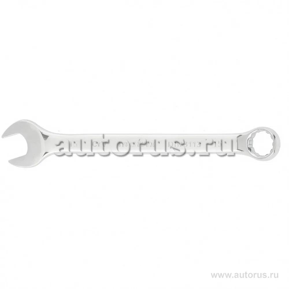 Ключ комбинированный, 15 мм, CrV, полированный хром MATRIX 15159