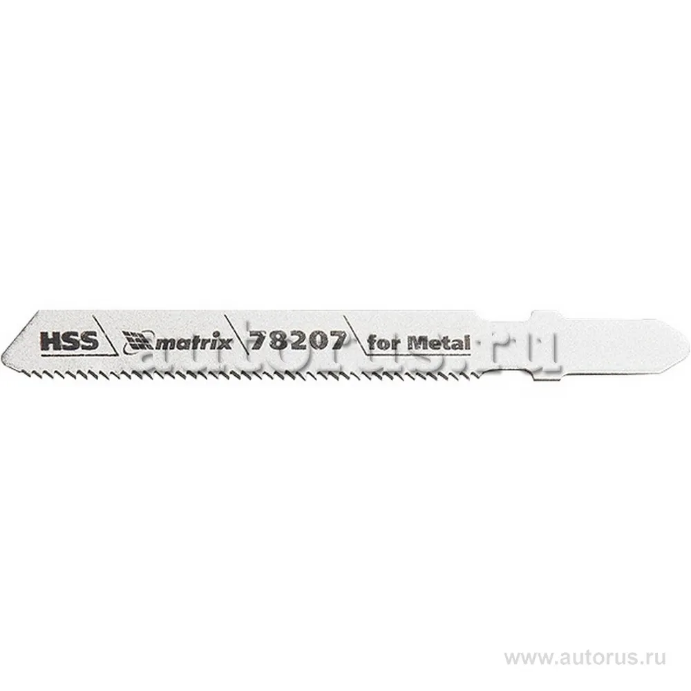 Полотна для электролобзика по металлу, 3 шт. T118A, 50x1, 2 мм, HSS MATRIX 78207