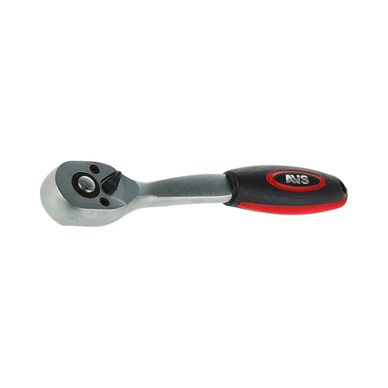 Рукоятка трещоточная 3/8DR 72 зубца (пластиковая ручка) RH13872 AVS A40504S