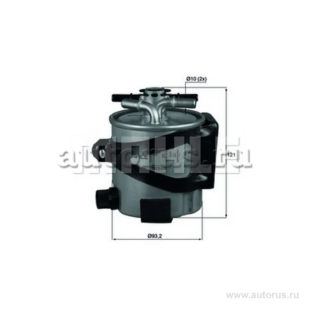 Фильтр топливный KNECHT/MAHLE KLH44/17