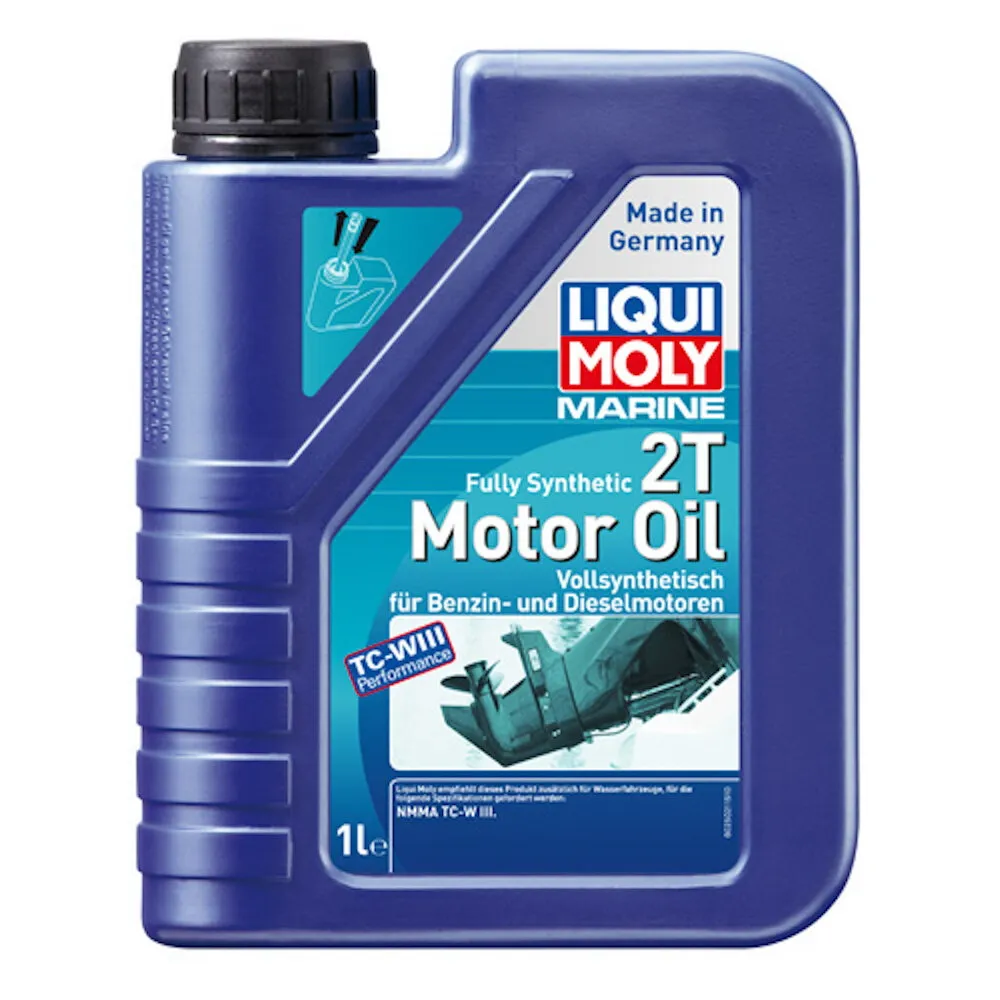 Масло моторное LIQUI MOLY Marine Fully Synthetic 2T Motor Oil 1 л 25021