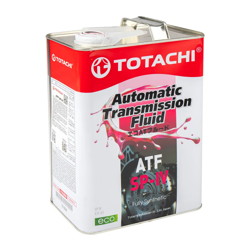 Масло трансмиссионное TOTACHI ATF SP-IV синтетическое 4 л 4589904921421