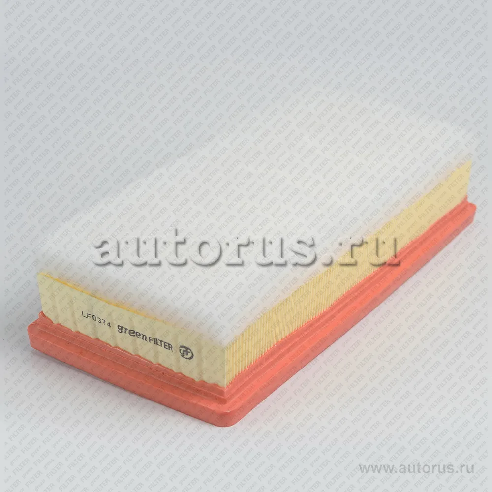 Фильтр воздушный CITROEN C5 08-> PEUGEOT 407 04-> GREEN FILTER LF0374