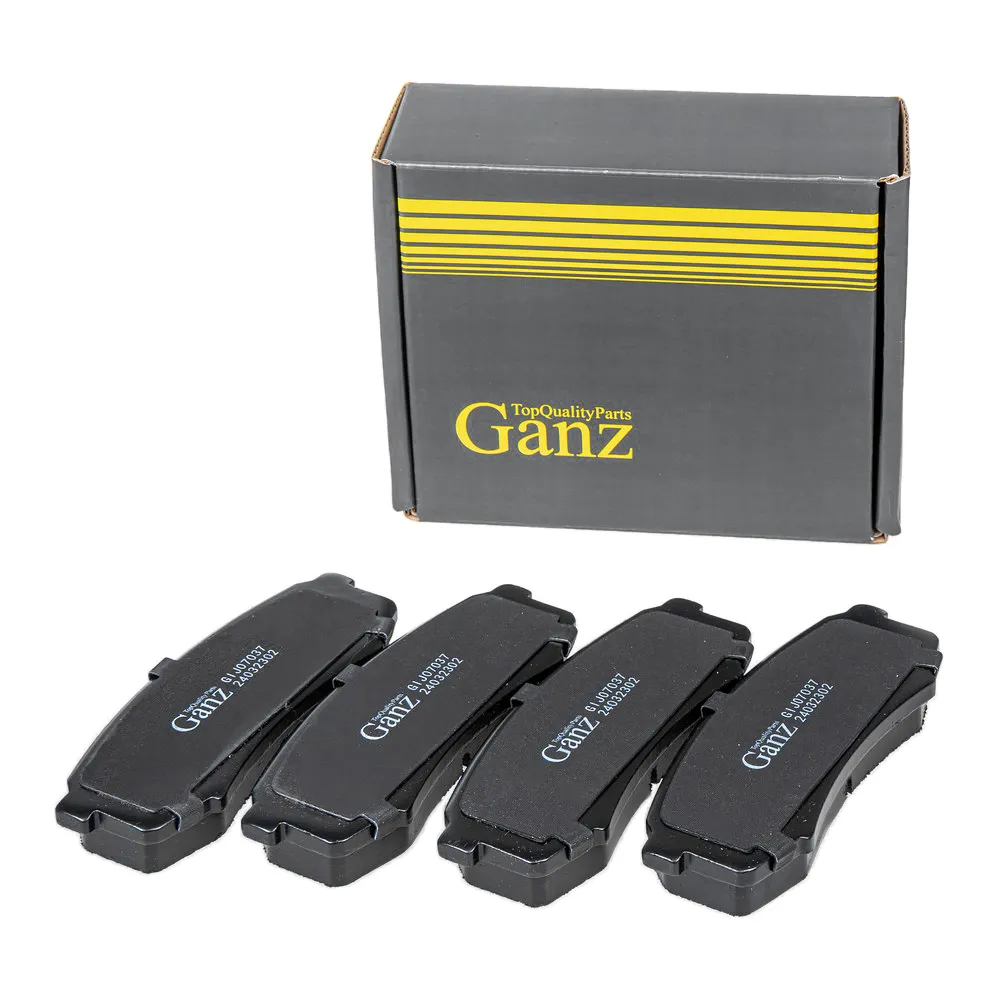 Колодки тормозные задние для TOYOTA/LEXUS/MITSUBISHI GANZ GIJ07037