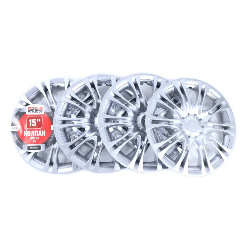 Колпак колеса R15 Х5 (пруж) кт 4 шт.(2+2) REDMARK REDMARK RM11524