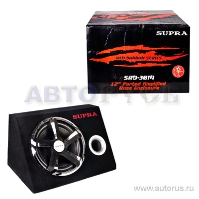 Сабвуфер SUPRA SRD-301A, 30 см , активный, фазоинвертор