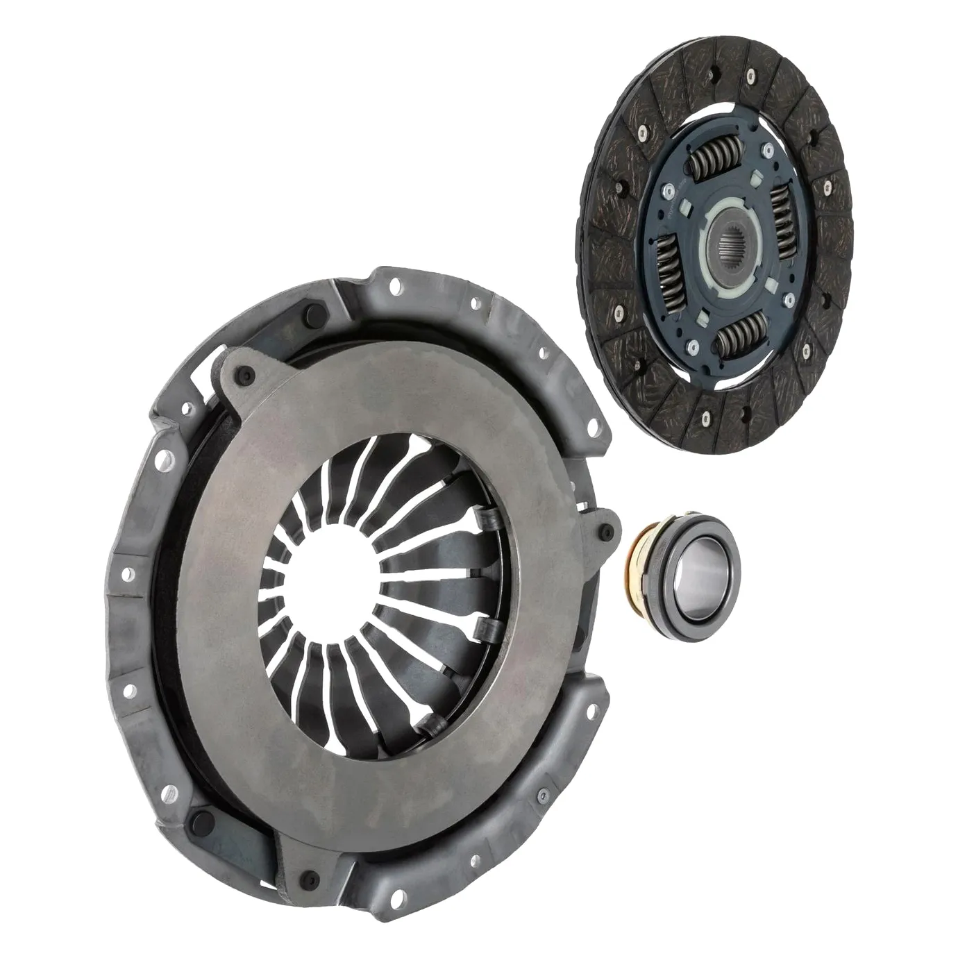 Комплект сцепления Daewoo Nexia, Lanos 1.5i 8V 97- 200 мм, 24 шлица, с выжимным подшипником LECAR LECAR000928602