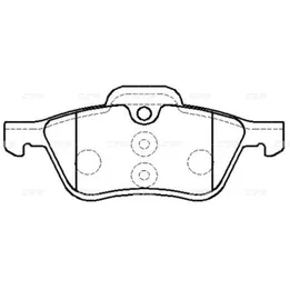 Тормозные колодки CTR CKB-12