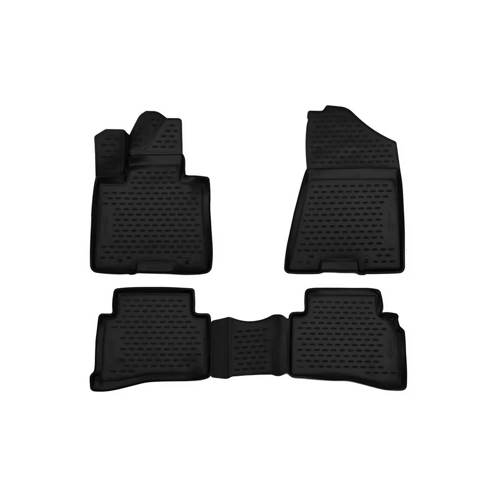 Коврики 3D в салон HYUNDAI Tucson, 2015->, 4 шт. (ПУ, повышенная износостойкость) FORMAT FORMAT.CARHYN00001