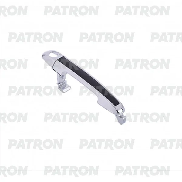Ручка двери наружн передн лев Hyundai Sonata 06-10 (хром\черн) PATRON P20-0191L