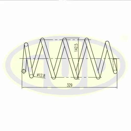 ПРУЖИНА ПЕРЕД AUDI A3 II 03-12/A3 II SPORTBACK 07-13 G.U.D GCS004261