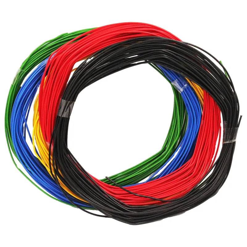 Провод ПВАМ 0,5 кв.мм, 10м (5 цветов) VOLTON VOLTON VLT400195