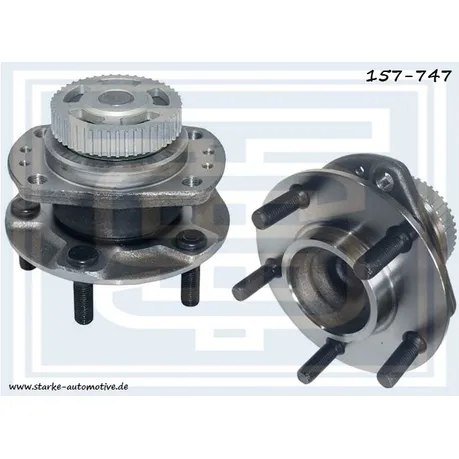 Ступица задняя CHRYSLER VOYAGER III --03.2001 for 15-17 STARKE 157-747