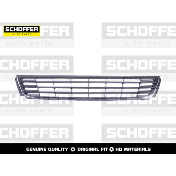 Решетка в бампер хром Volkswagen Polo sedan (2010-2014) SCHOFFER SHF02514
