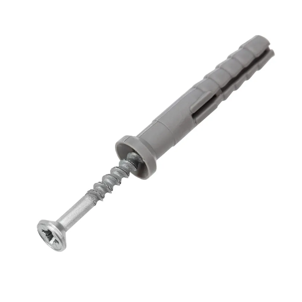 Дюбель-гвоздь KRANZ потайной бортик, полипропилен 6х40, пакет (100 шт./уп.) Kranz KR023621007