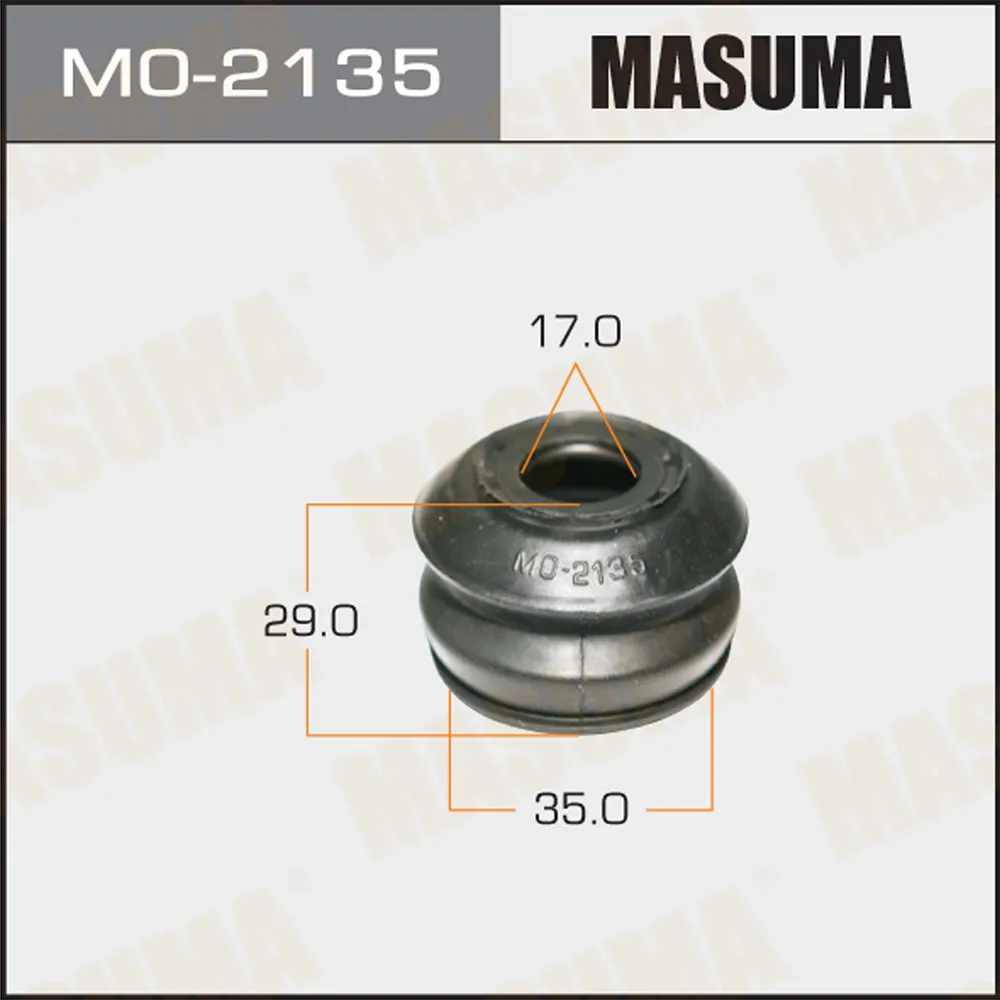 Пыльник шарового шарнира 17x35x29 17x35x29 MASUMA MO-2135
