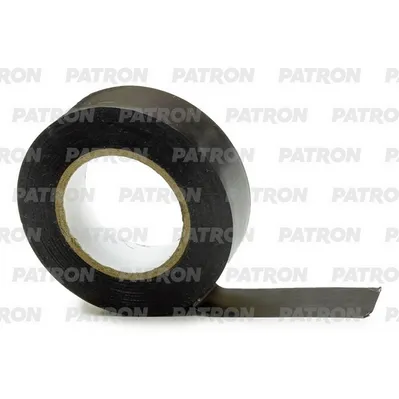 Изолента ПВХ, 19 мм х 20 м, черная PATRON PAT8165