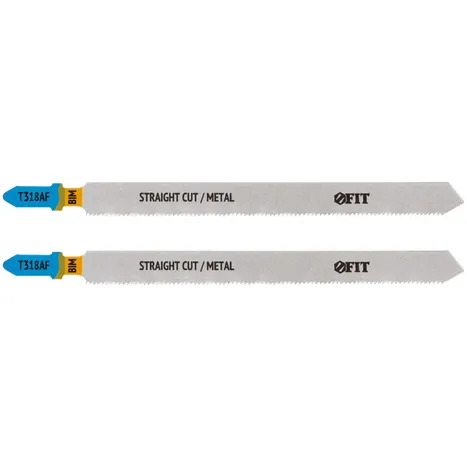 Полотна по металлу, Bimetal, фрезерованные, волнистые зубья, 132/106/1,2 мм (T318AF), 2 шт. FIT 40918