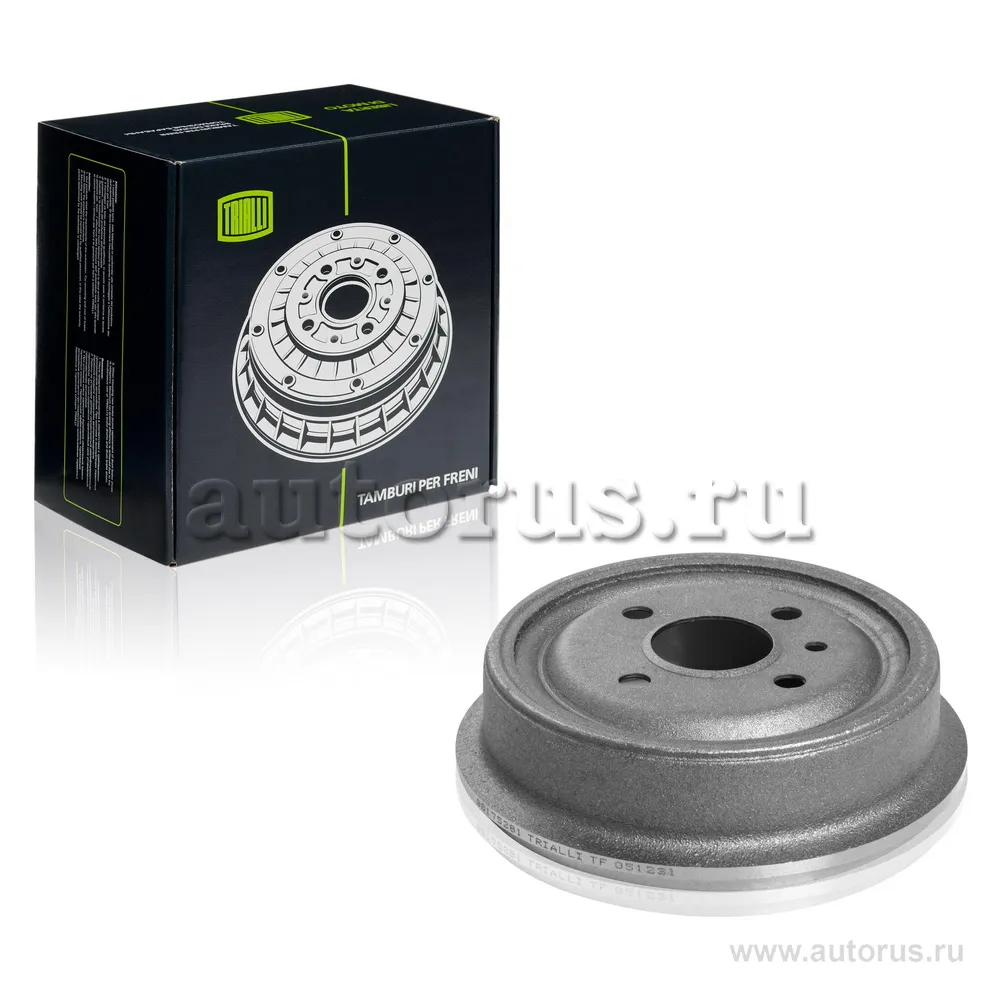 Барабан торм. для а/м Daewoo Nexia (94-)/Chevrolet Lanos (97-) TRIALLI TF 051231