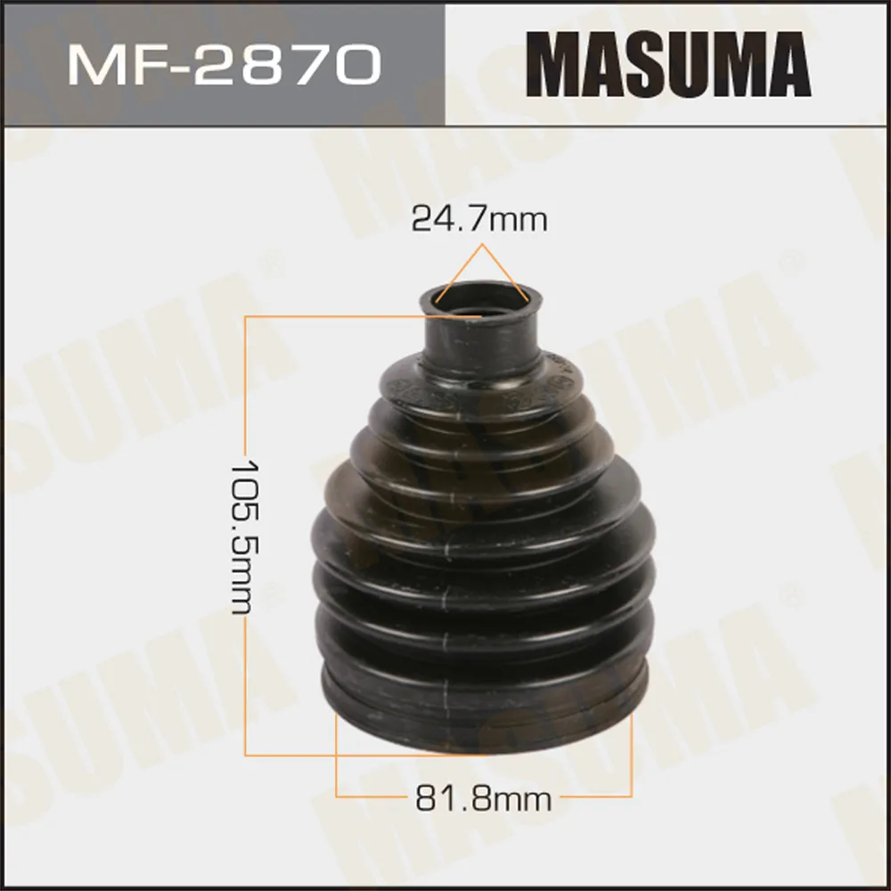 Пыльник ШРУСа (пластик + спецхомут) MASUMA MF2870