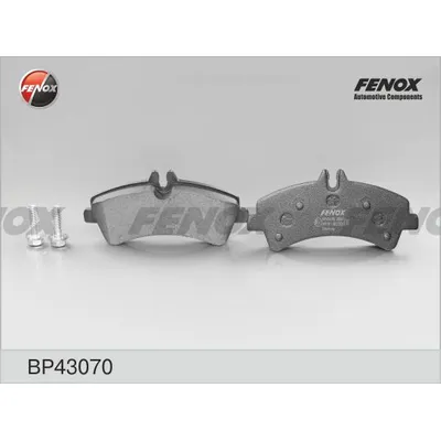 Колодки тормозные задние FENOX BP43070