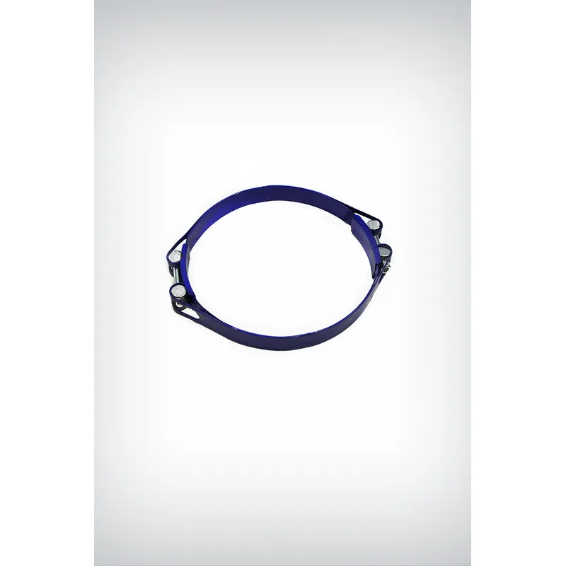 хомут силовой двухболтовый, цвет синий, размер 110-120 мм COMFORT C.110-120.PL2