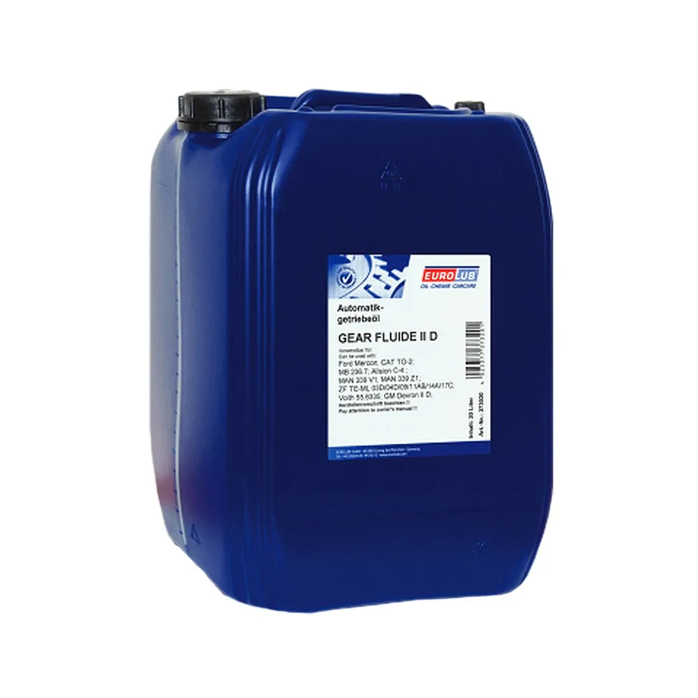 Масло трансмиссионное EUROLUB GEAR FLUIDE II Transmission Oil 20л EUROLUB 373020