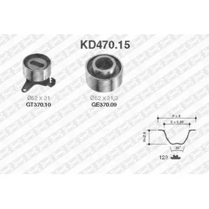 Комплект ГРМ MAZDA 323 F Mk V (BA) 1.5 16V 1994/07-1998/09 SNR KD47015