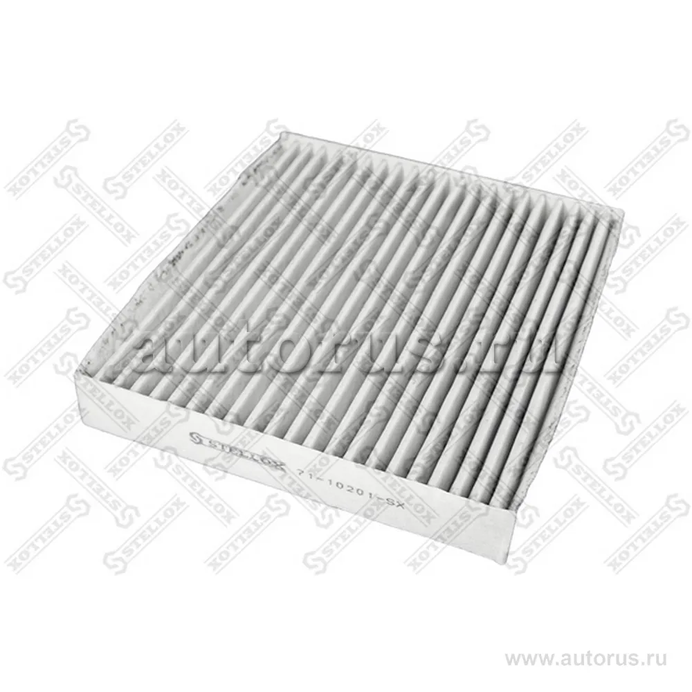 Фильтр салона 213x193x29 угольный Toyota Yaris/RAV4/Auris 1.0-2.2D STELLOX 71-10201-SX