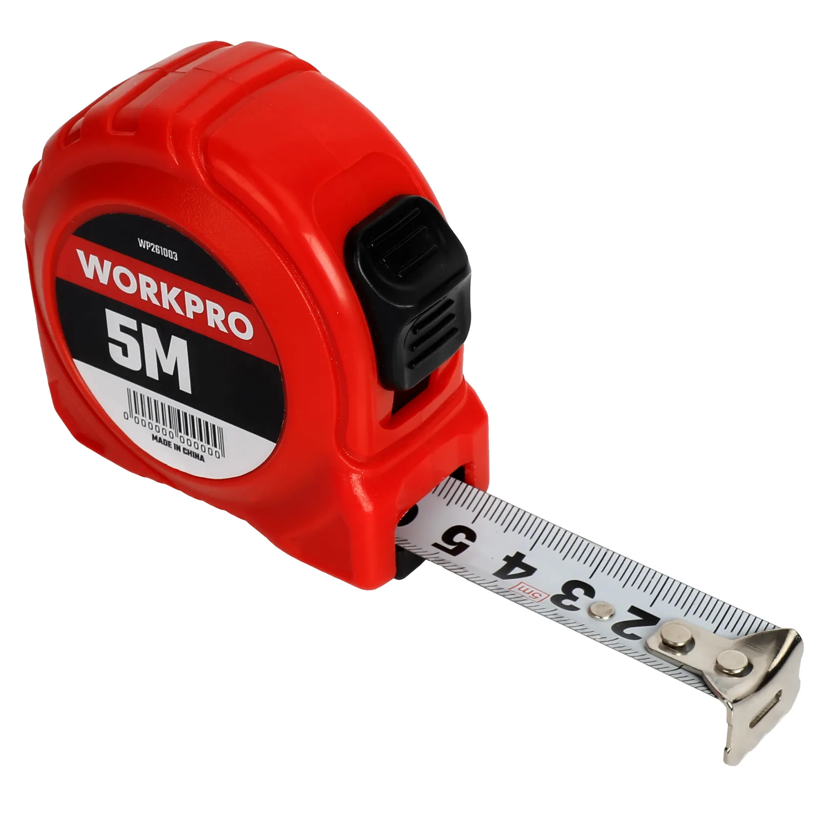 Рулетка пластмассовая 5м19мм WP261003 WORKPRO WORKPRO WP261003