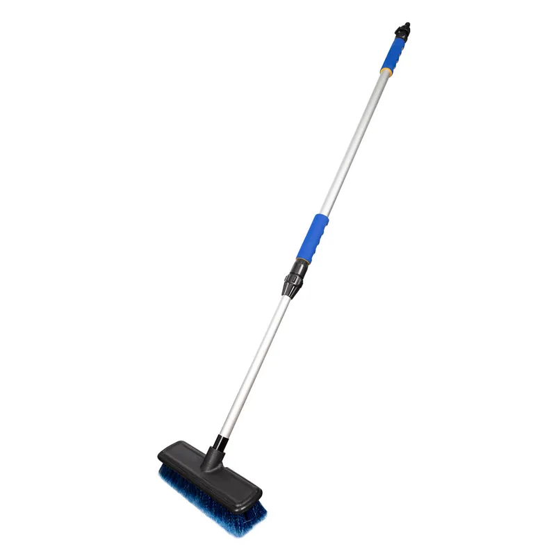 Щетка 20 см на шланг, с телескоп. ручкой 170 см KRAFT KT 830045