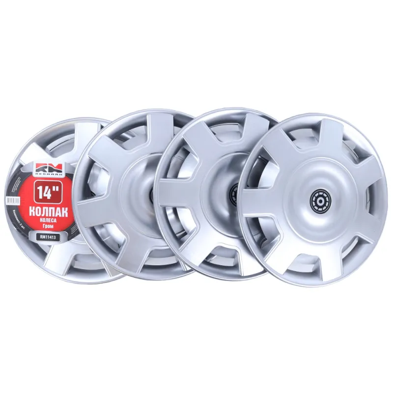 Колпак колеса R14 Гром (пруж) кт 4 шт. (2+2) REDMARK REDMARK RM11413