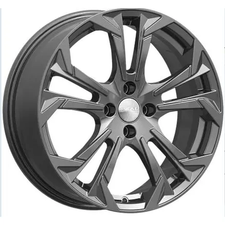 Диск литой R17 7J 4x100/60.1 ET41 СКАД Дунай Графит 4120227