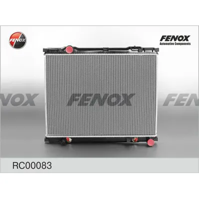 Радиатор охлаждения KIA SORENTO 2.5CRDI 02-06 AT 628X465X26; ПАЯНЫЙ FENOX rc00083
