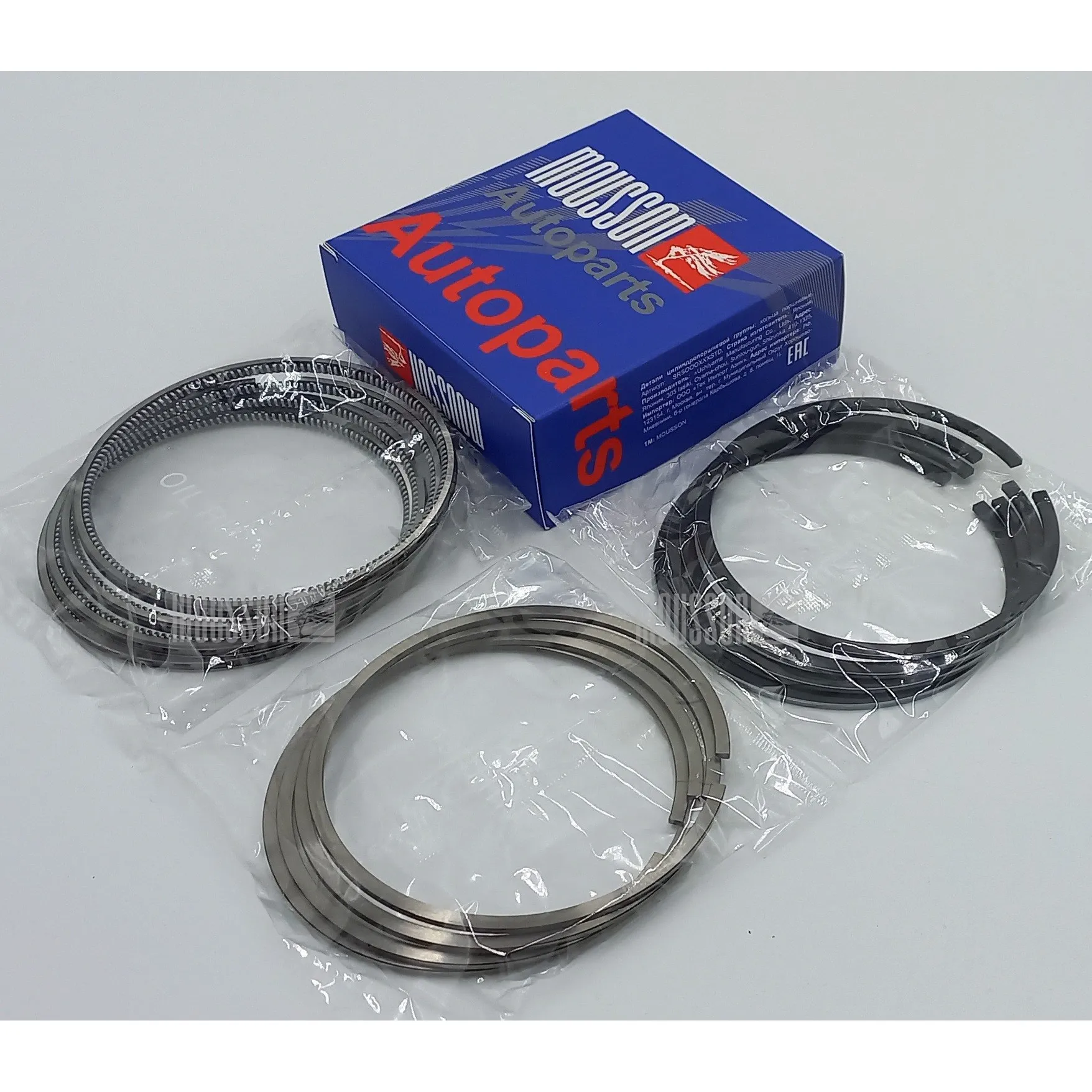Кольца ремонтные + 0.50 мм комплект TOYOTA 1HZ 94.5X2.0X2.0X4.0 на 1 цилиндр MOUSSON SRS1HZ050