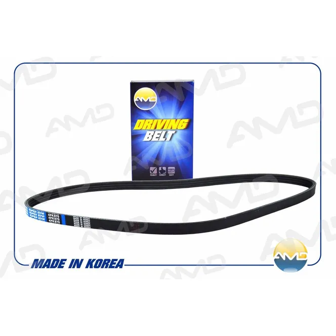 Ремень 4PK0970 поликлиновый, кондиционера 0K30C-15-909CAMD.BL352 AMD