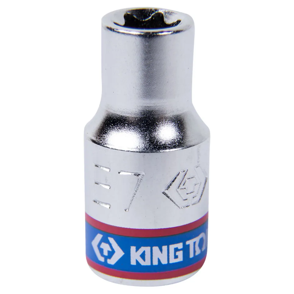 Головка торцевая е стандарт мм KING TONY 237507M
