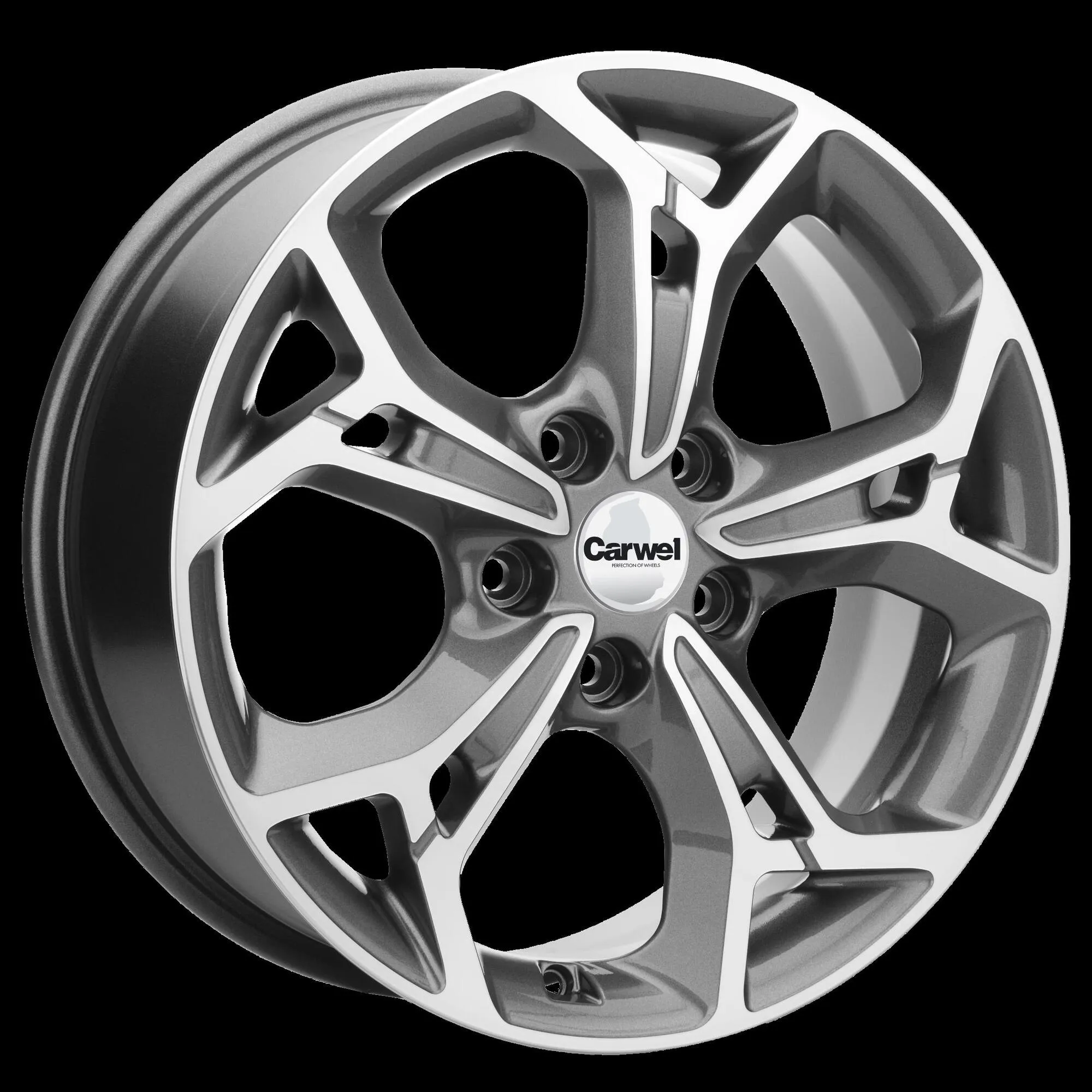 Диск литой R17 7J 5x114.3/67.1 ET46 Carwel Синтур 1702 AGR 00096174