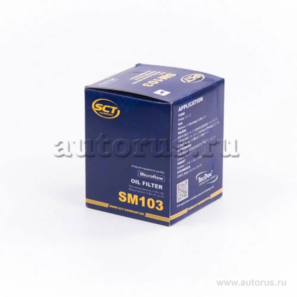 Фильтр масляный HYUNDAI/KIA SCT SM103