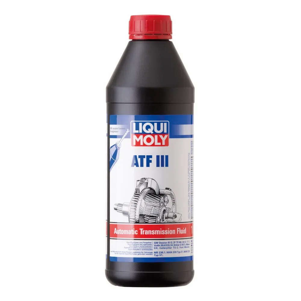Масло трансмиссионное д/АКПП ATF III (1л) LIQUI MOLY 1951