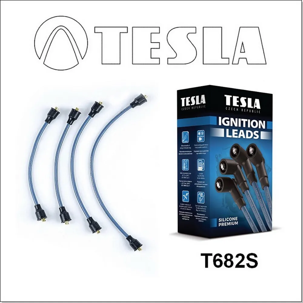 Провода в/в для а/м ГАЗ силиконовые TESLA T682S TESLA T682S