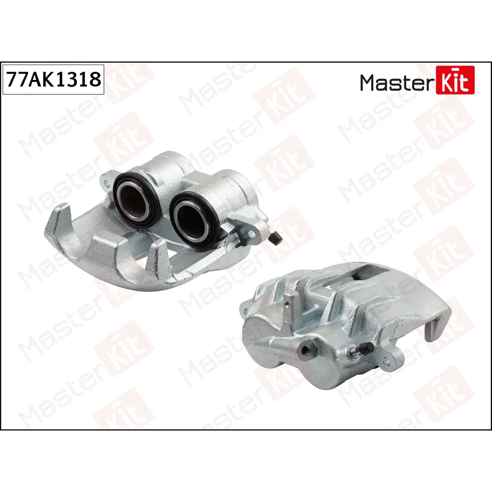 Тормозной суппорт перед. лев. Mercedes-Benz SPRINTER (W901,902,903,904,906,906) 1995-, Volk MASTERKIT 77AK1318