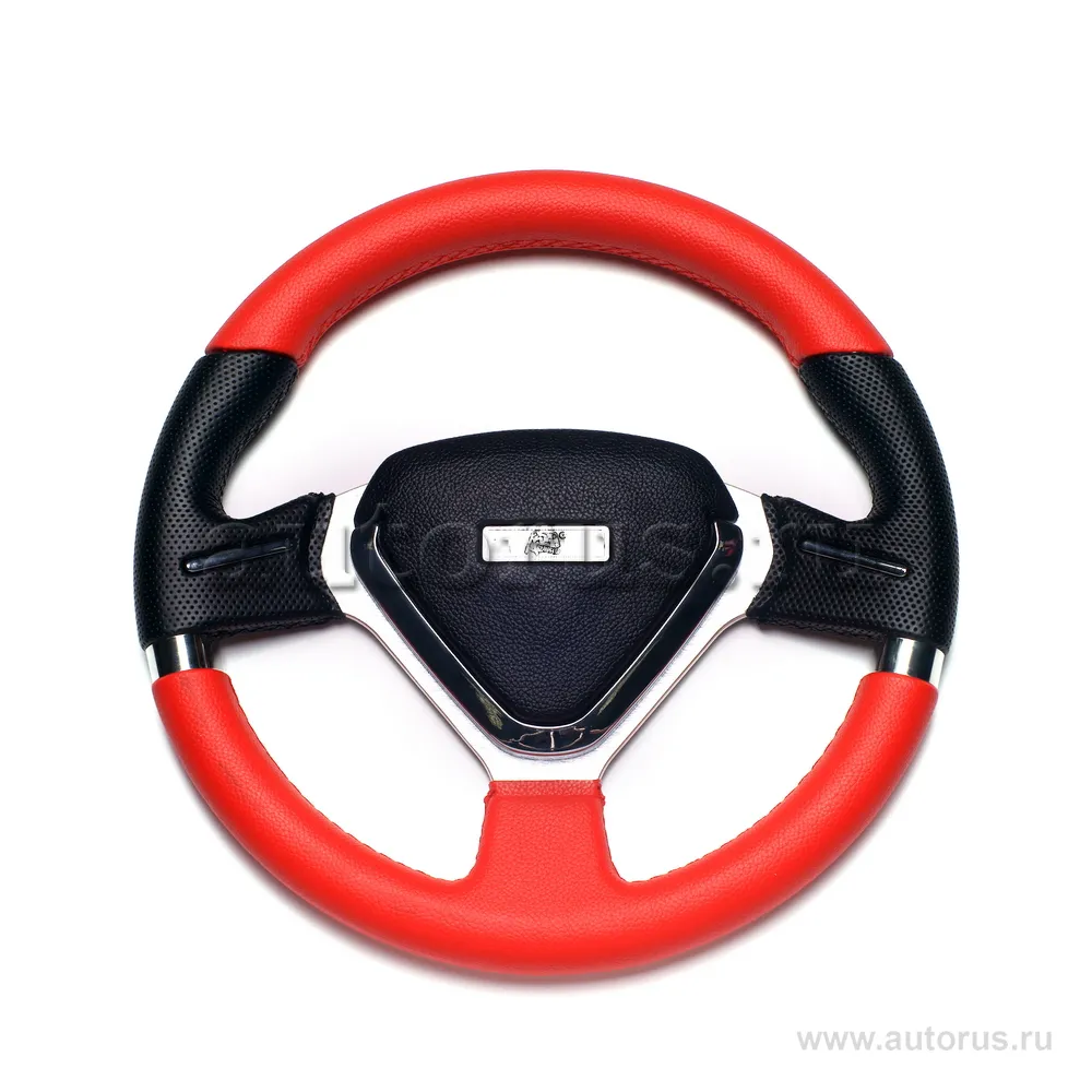 Колесо рулевое спорт красное Azard YZ-4163 VSK-00062873