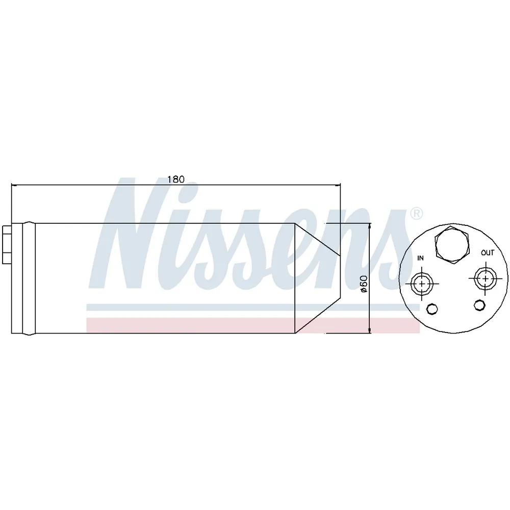 Осушитель системы кондиционирования NISSENS 95256