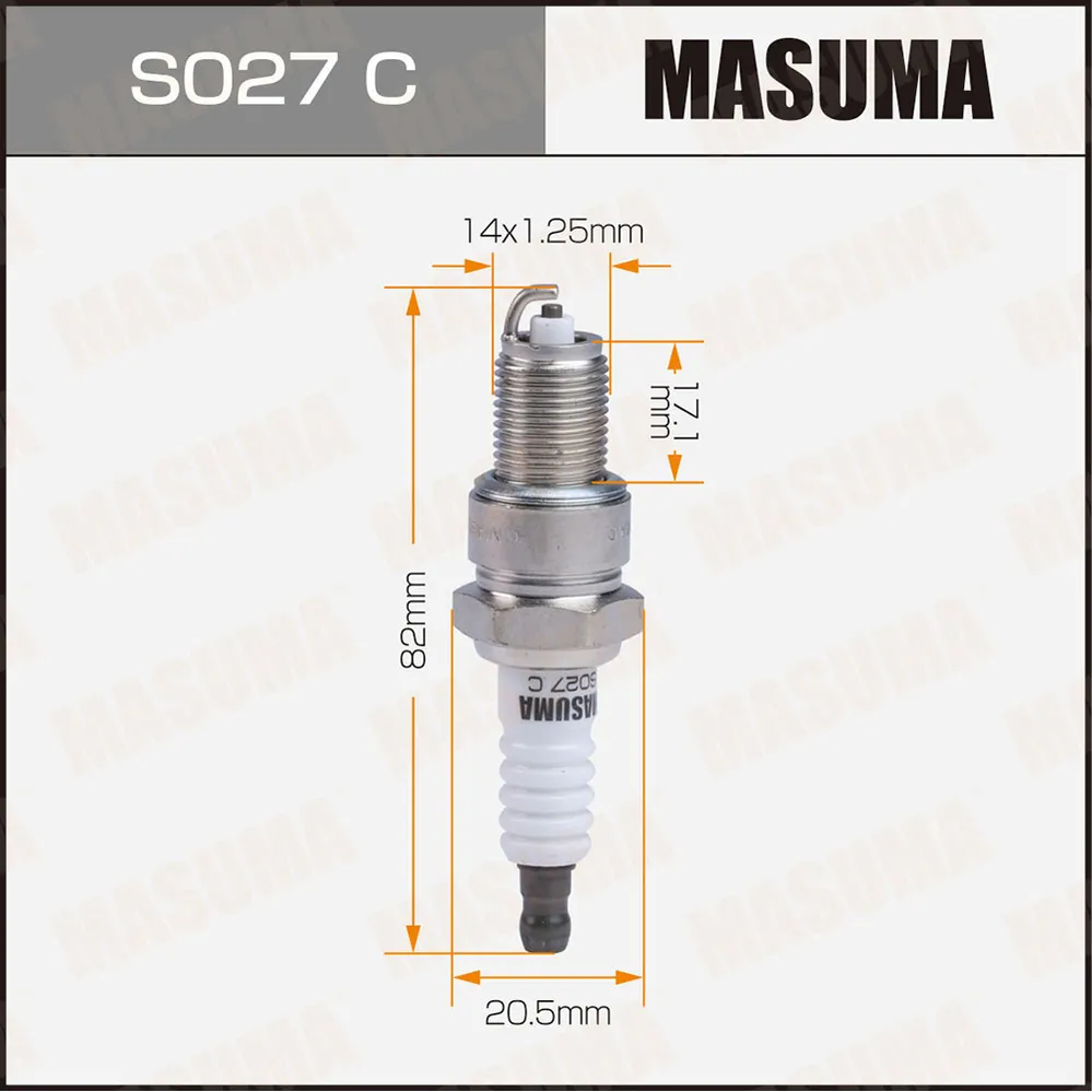 Свеча зажигания NICKEL BPR5EY(2828) TOYOTA SUZ VW MASUMA S027C