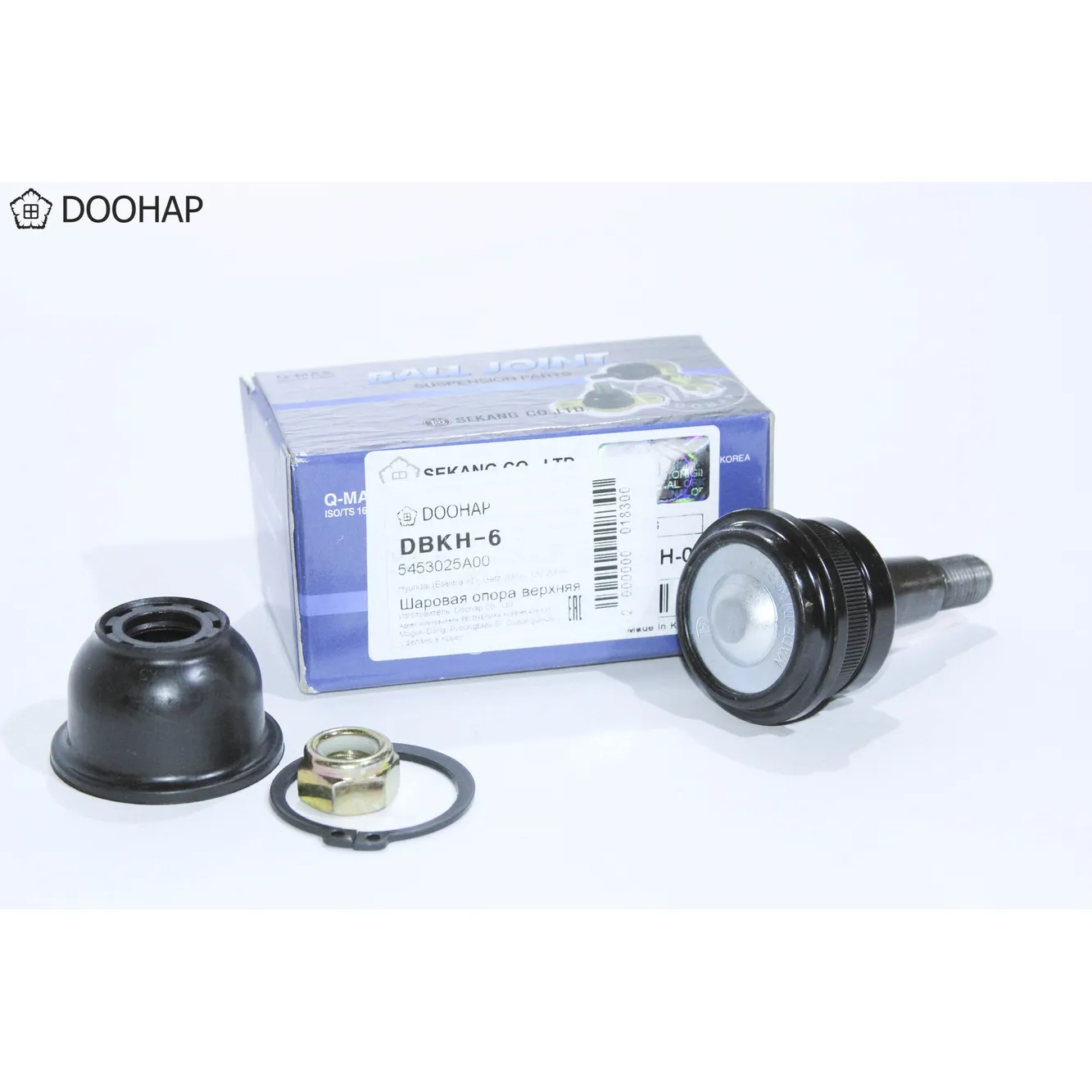Шаровая опора верхняя Hyundai (Elantra XD; Getz 2002-; I20 2008-) DOOHAP DBKH6