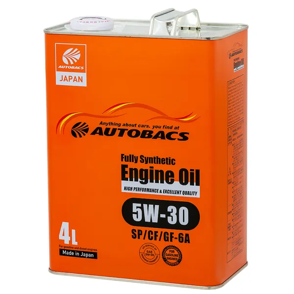 Масло моторное AUTOBACS Engine Oil 5W-30 синтетическое 4 л A00032238
