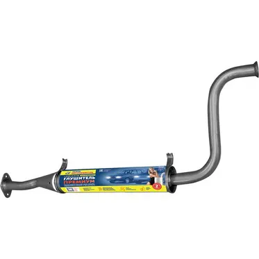 Резонатор ВАЗ 2108 под катализатор ПРЕМИУМ АВТОГЛУШИТЕЛЬ АК 21082-1200020 ПРЕМИУМ